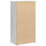 Bookcase Grey Sonoma 40x24x77 cm Engineered Wood 860369