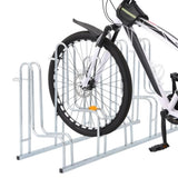 Bicycle Stand for 5 Bikes Floor Freestanding Galvanised Steel 4005571