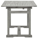 Garden Dining Table x80x75 cm Solid Acacia Wood 316575