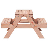 Picnic Table for Kids 88x97x52 cm Solid Wood Douglas 832599
