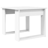 Coffee Table Set 2 pcs White Engineered Wood 8000124