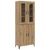 Highboard 2 pcs Artisan Oak Engineered Wood 3394588