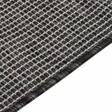 Outdoor Flatweave Rug 200x280 cm Grey 340777