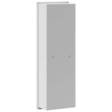 Shower Niche White 60 x 20 x 9.5 cm Stainless Steel 42012664
