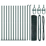 Welded Wire Fence with Concrete Base 25 x 1 m 3350859
