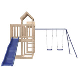 Outdoor Playset Natural wood Solid pine wood Large Seats Many 3155849