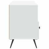 TV Cabinet with Drawer White 102 x 34.5 x 50 cm Engineered Wood 895595