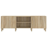 TV Cabinet Sonoma Oak 150x30x50 cm Engineered Wood 812621
