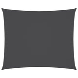 Sunshade Sail Oxford Fabric Rectangular 5x6 m Anthracite 135109