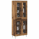 Highboard Old Wood 69.5 x 34 x 180 cm Engineered Wood 3403174