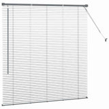 Window Blind with Curtains Manual Dark grey Aluminium 42006054