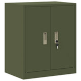 Storage Cabinet Olive Green 60 x 40 x 70 cm Steel 891722