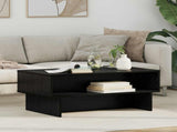 Coffee Table Black Oak 80 x 46 x 35 cm Engineered Wood 8000221
