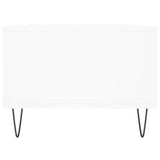Coffee Table White 90x50x36.5 cm Engineered Wood 830588