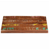 Table Top 60x60x3.8 cm Square Solid Wood Reclaimed 371130