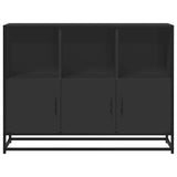 Sideboard Black 100x35x76 cm Engineered Wood 849029