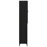 Highboard Black Oak 69.5 x 34 x 180 cm Engineered Wood 3416218