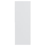 Book Cabinet White 67x24x161 cm Engineered Wood 801877