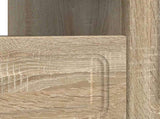 LED TV Cabinet Sonoma Oak Engineered Wood 897787