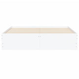 Bed Frame with Drawers without Mattress White 140x200 cm 3207273