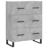Sideboard Concrete Grey 69.5x34x90 cm Engineered Wood 827880