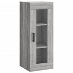 Highboard Grey Sonoma 34.5x34x180 cm Engineered Wood 3199503