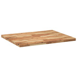 Desk Top Oil Finished 100x80x4 cm Solid Wood Acacia 3279774