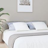 811047 Bed Headboard Concrete Grey 200x1,5x80 cm Engineered Wood
