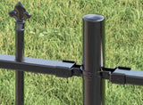 Garden Fence Woerden Grey 240 x 190 cm Powder-coated steel 42003961