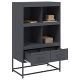 Highboard Anthracite 68.5x39x111.5 cm Steel 846604