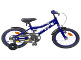 Kids Bike 14 Inches for 3-5 Years Old Dark Blue 42009523