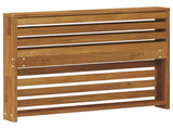 Armrest 2 pcs Natural 78.5 x 10 x 61 cm Solid Acacia Wood 900590