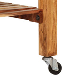 Kitchen Trolley 55x55x89 cm Solid Wood Acacia 355013