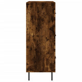Sideboard Smoked Oak 69.5x34x90 cm Engineered Wood 827873