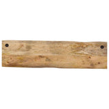 Wall-mounted Coat Rack with 4 Hooks Solid Wood Mango 358957