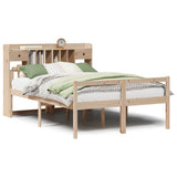 Bookcase Bed without Mattress 160x200 cm Solid Wood Pine 3322059