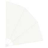 Balcony Privacy Screen 160 x 160 cm Polyester Cream 42000945