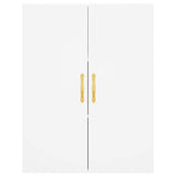 Highboard White 69.5x34x180 cm Engineered Wood 3195939