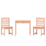 3 Piece Garden Bistro Set Solid Wood Douglas 3154676