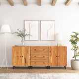 Side Cabinets 3 pcs 60x33x75 cm Solid Wood Acacia 3206286