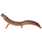 3 Piece Sunlounger with Tea Table Solid Acacia Wood 279160
