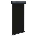 Balcony Side Awning 105x250 cm Black 48412