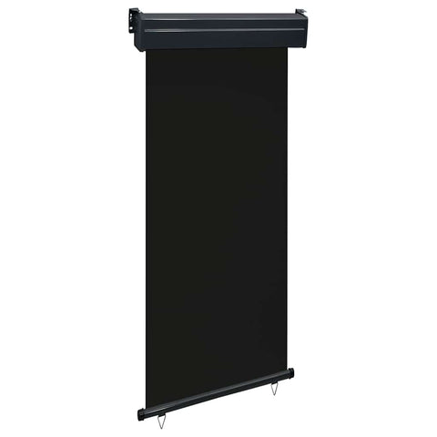 Balcony Side Awning 105x250 cm Black 48412