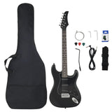 Electric Guitar for Beginner with Bag Black 4/4 39" 70193