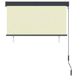 Outdoor Roller Blind 120x250 cm Cream 145965