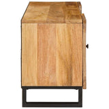TV Cabinet with Shelf Brown 105 x 33 x 46 cm Solid Mango Wood 4018044