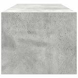 TV Cabinet Concrete grey 100 x 31 x 25.5 cm Engineered wood 861529