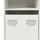 Sideboard White 135x39x73.5 cm Cold-rolled Steel 3307166