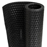Balcony Screen Black 300x90 cm Poly Rattan 156296