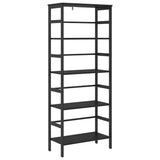 Bookshelf Black Oak 60 x 29.5 x 149 cm Engineered Wood 883928